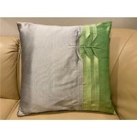 ราคา ปลอกหมอนอิง ผ้าไหมแท้ทอมือ 100% ตีเกร็ด3แถว ขนาด 45*45 ซม. สำหรับตกแต่งบ้านห้องนอน ห้องนั่งเล่น โซฟา (สินค้าพร้อมส่ง) (21384577170)