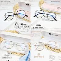 ราคา กรอบแว่นตา สไตล์เกาหลี วัสดุไทเทเนียมหุ้มพลาสติกอย่างดี น้ำหนักเบา (รุ่น B-0757) (20416225083)
