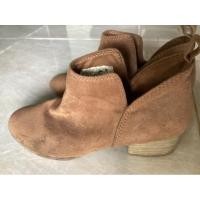 ราคา American EAGLE SHOES SUEDE BOOTS รองเท้า PRELOVE ใช้แล้วรองเท้า SECOND AMERICAN EAGLE รองเท้า (25540311392)