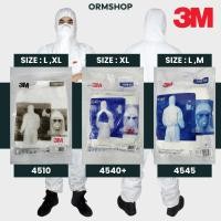 ราคา ชุดหมีสีขาวป้องกันฝุ่นละอองเเละสารเคมี 3M (1 ห่อ /ชุด) (24104467475)