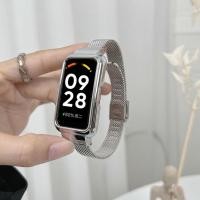 ราคา สายรัดข้อมือ หัวเข็มขัดมิลาน แบบเปลี่ยน สําหรับ Xiaomi Mi Band 8 Active Xiaomi Redmi Band 2 Redmi Band2 (22829062116)