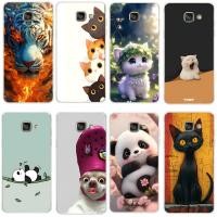 ราคา เคสสําหรับ Samsung galaxy a5 2016 a7 2016 เคสซิลิโคนนุ่ม TPU พิมพ์ฝาครอบโทรศัพท์ (27056305926)