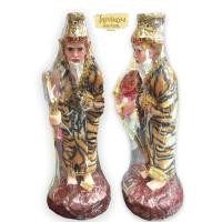 ราคา ฤาษีเดินดง ฤาษี องค์ปู่ฤาษีเดินดง ปิดทอง ห่มผ้าจริงลายเสื้อ เรซิ่น หน้าตัก5 สูง 12.5 นิ้ว (8094190048)