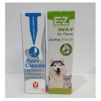 ราคา Auri cleans สำหรับเช็ดทำความสะอาดหู ของสุนัขและแมว exp 10/27 (2323777515)