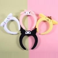 ราคา Sanrio Hairband Kuromi Cinnamoroll ผม Band My Melody แถบคาดศีรษะผมคลิปผม Pom Pom Purin ซักผ้าและแต่งหน้าหัว Headwear (25279038199)