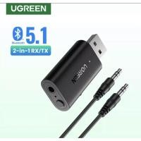 ราคา UGREEN Bluetooth 5.1Transmitter Receiver 2-in-1 for Home Stereo, Car Stereo, Headphones, Speakers, PC (60300) (22910431356)