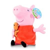 ราคา ตุ๊กตาPeppa Pig George Pepa Pig Family 19ซม. (1360393753)