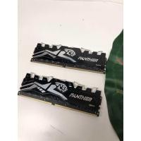 ราคา 16GB (8GBx2) DDR4/2400 APACER BLACK PANTHER RAGE มีไฟสีขาว ปรับตั้งไม่ได้ ใช้งานปกติ ประกันร้าน (29122158094)