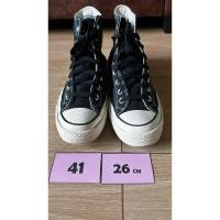 ราคา รองเท้าผ้าใบมือสองสภาพดี CONVERSE หุ้มข้อ ไซส์ 41/26c.m. (28175601074)