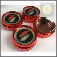 ราคา 4 ฝาครอบดุมล้อ Lenso Raiden Racing PROJECT D SPEC G ไรเด้น เลนโซ่ แดง ขนาดขา 62 mm ส่งด่วนส่งไว (20594386438)