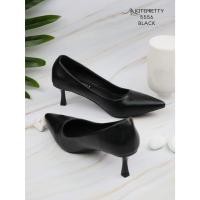 ราคา รองเท้าคัชชู ส้นสูง รองเท้าคัทชูส้นสูง ปลายแหลม ส้นเข็มสูง 2นิ้ว แบรนด์ Kitepretty KT5556 (24836133484)