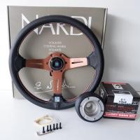 ราคา พวงมาลัยแต่ง(ก้านชา)นาดี้ หนังนิ่ม เย็บสองชั้น พร้อมคอบางตรงรุ่น(แจ้งทางแชท) แป้นแตร สายไฟ น็อต ครบชุด ติดตั้งได้เลย (23130963732)