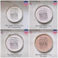 ราคา Rimmel® Stay Matte Powder 14 g แป้งอัดแข็ง ปกปิดผิวหน้า เนื้อบางเบา (23073271393)