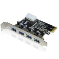 ราคา USB 3.0 Card 4port - PCI Express PciE SuperSpeed USB 3.0 รองรับความเร็ว 5Gbps (3853844201)