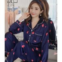 ราคา ชุดนอนคนอ้วน ชุดนอนไซส์ใหญ่ ผ้าซาติน (1726613187)