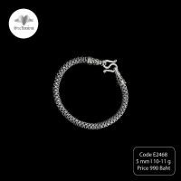 ราคา ร้านฮักเงินน่านพร้อมจัดส่งด่วนจากไทย สร้อยข้อมือเงินแท้ 92.5% ผู้ชาย โปร่ง เส้นใหญ่ มีใบรับประกันสิ (26368098895)