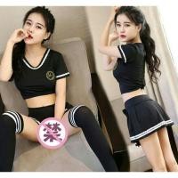 ราคา ชุดคอสเพลย์ ชุดนักเรียนญี่ปุ่น น่ารัก เซ็กซี่ สีดำ พร้องส่งค่ะ (6405060301)
