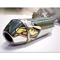 ราคา ปลายอย่างเดียว สีเงิน ท่อสูตร ท่อแต่ง ท่อวิบาก Exhaut สำเนาFMF HONDA CRF250L /M/RALLY CRF300, KAWASAKI DTracker KLX 250 (9556074117)