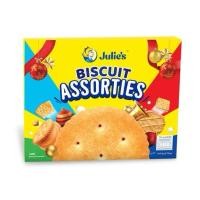 ราคา Julie's Biscuit Assorties จูลี่ส์บิสกิตแอสซอร์ททรีส์ จูลี่ส์บิสกิตแอสซอร์ททรีส์ 192.50 กรัม (28929038252)