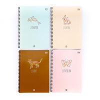 ราคา (KTS)สมุดริมลวดกระดาษปอนด์ 70แกรม (จุ 40 แผ่น) ตราช้าง WT-115T คละสี (21835359558)