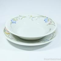 ราคา จานรองแก้ว จานขนมเซรามิคของวินเทต ของยาสระผมซันซิล ปี1999 พ.ศ.2542 สองใบคู่ใบเล็กใบใหญ่ ขนาด15ขนาด16 เซนติเมตร cm (19027167292)