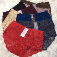 ราคา ชุดชั้นใน กางเกงชั้นในผ้าลูกไม้ทั้งตัว Free size # 1297 (5024476045)