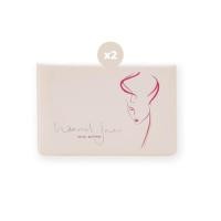 ราคา Evergreen เอเวอร์กรีน กระดาษซับหน้ามัน เนเจอรัลเฟซ 100 แผ่น x2 (17670701910)