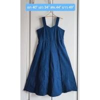 ราคา เดรสยีนส์ ยาว ป้าย Love lady ไซส์ 2xl งานยีนส์ น่ารักที่สุด (25710493787)