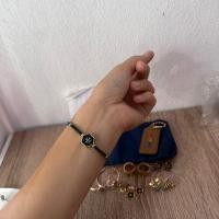 ราคา สร้อยข้อมือ ลูกปัด Tory Burch ปรับสายข้อมือได้ มือ1ของแท้ (23220359089)