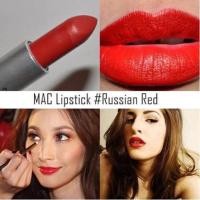ราคา ลิป MAC Matte Lipstick สี Russian Red 612 พร้อมของแถมจากMAC (7447480468)
