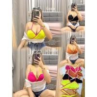 ราคา เซตบิกินี่ 2 ชิ้น บรา+เสื้อคลุม (25616553029)