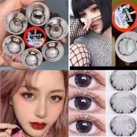 ราคา คอนแทคเลนส์ ลาย Tommy เทา/น้ำตาล Gray/Brown มีค่าสายตา (0.00)-(10.00) (18613799618)