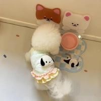 ราคา เสื้อผ้าสุนัขสัตว์เลี้ยงฤดูใบไม้ผลิสไตล์ฤดูร้อนสายรัดหัวสุนัขใหญ่ปอมเมอเรเนียนบิชอนยอร์คเชียร์สุนัขขนาดเล็กแมว (28758955354)