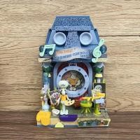 ราคา เข้ากันได้กับ LEGO SpongeBob Octopus อนุภาคขนาดเล็กชุดปริศนาการสร้างบล็อกของเล่นของเล่นโต๊ะเครื่องป (25791180498)