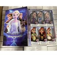 ราคา ตุ๊กตาเจ้าหญิง Frozen เซ็ท 6 ตัว สูง4.5นิ้วขยับแขนขาได้ (18771871312)