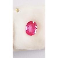 ราคา Pink Sapphire พิงค์แซฟไฟร์ อัญมณีสีชมพู พลอยแท้ น้ำใส ไฟดี (25869765359)