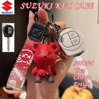 ราคา เคสกุญแจรถ SUZUKI SWIFT Ciaz Celerio Ertiga ปลอกกุญแจรถ Suzuki SWIFT 2010 ciaz 2012 พวงกุญแจหมี (25976517138)