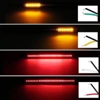 ราคา ใหม่ไฟท้าย + ไฟเลี้ยว+ไฟหรี่+ไฟเบรค ในตัวแบบยางเส้นแต่งไฟท้าย LED แบบเส้น สำหรับรถมอเตอร์ไซค์ (0087) (26671208591)