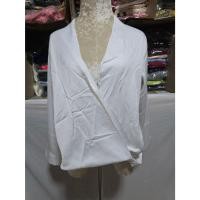 ราคา เสื้อแขนยาว PANICHA สีชาว เสื้อมือสอง (28626529147)