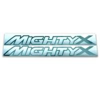 ราคา สติ๊กเกอร์ Sticker MIGHTY X Gray สีเทา (4483798249)