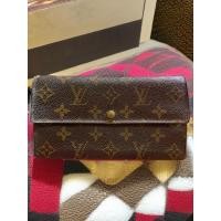 ราคา กระเป๋าสตางค์Lv sarah monogram 2พับ มือสองของแท้ (24186909951)