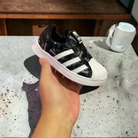 ราคา Adidas superstar 360 Slip on รองเท้าผ้าใบ adidas branded สีดําแบรนด์เด็ก& 39;s (26515960623)