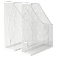 ราคา ของแต่งห้อง แต่งโต๊ะทำงาน กล่องใส่แฟ้มเอกสาร IKEA 2 ชิ้น (9161852636)