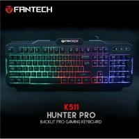 ราคา Fantech HUNTER Pro Backlit Pro Gaming Keyboard 104 คีย์ 19 ปุ่ม antighost ล็อคหน้าต่าง - K511 (18680171169)
