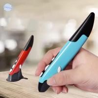 ราคา Luxelunge Wireless Optical Presenter เมาส์ปากกา, ABS Bluetooth รองรับ 2.4GHz Presenter เมาส์ปากกาแนวตั้ง, Wireless Optical Presenter ปากกาเงียบแนวตั้ง 4 คีย์ Mini Mice (27932353960)