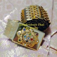ราคา เข็มขัดทองเกล็ดปลา (เด็ก) เข็มขัดชุดไทยเด็ก (19956276614)