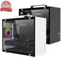 ราคา Af Mini คอมพิวเตอร์โปร่งใสสําหรับ M-ATX/ITX เมนบอร์ดแบบพกพาเดสก์ท็อป PC Tower สําหรับ ATX แหล่งจ่ายไฟ 5 * พัดลมผู้ถือ SSD HDD A (27676652144)