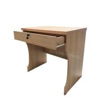 ราคา โต๊ะทำงาน ขนาด80cm. 1ลิ้นชักพร้อมตัวlock TopปิดผิวPVC. (4435881165)