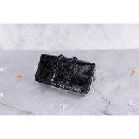 ราคา SALE !! ราคาโปรโมชั่นถูกสุด!!!กระเป๋าสตางค์ใบยาวหนังจระเข้ส่วนหางแท้ ซิปเดี่ยวรอบ งานพรีเมี่ยม (CM10V) (5952905160)