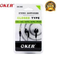 ราคา OKER หูฟัง EARBUB รุ่น DS-300 SUPER BASS (สีดำ) (879885042)